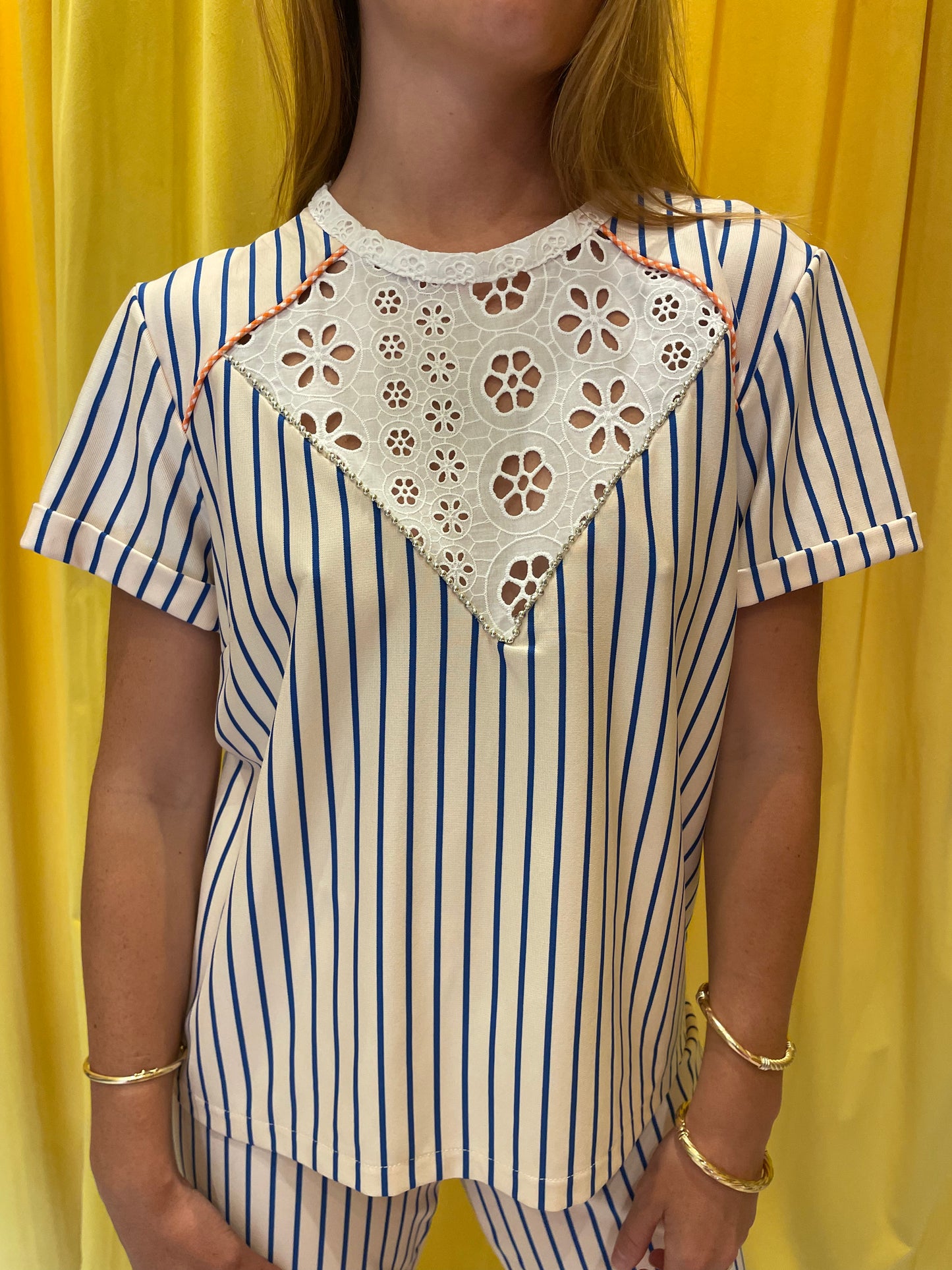 Cube Top Sailor Pinstripe