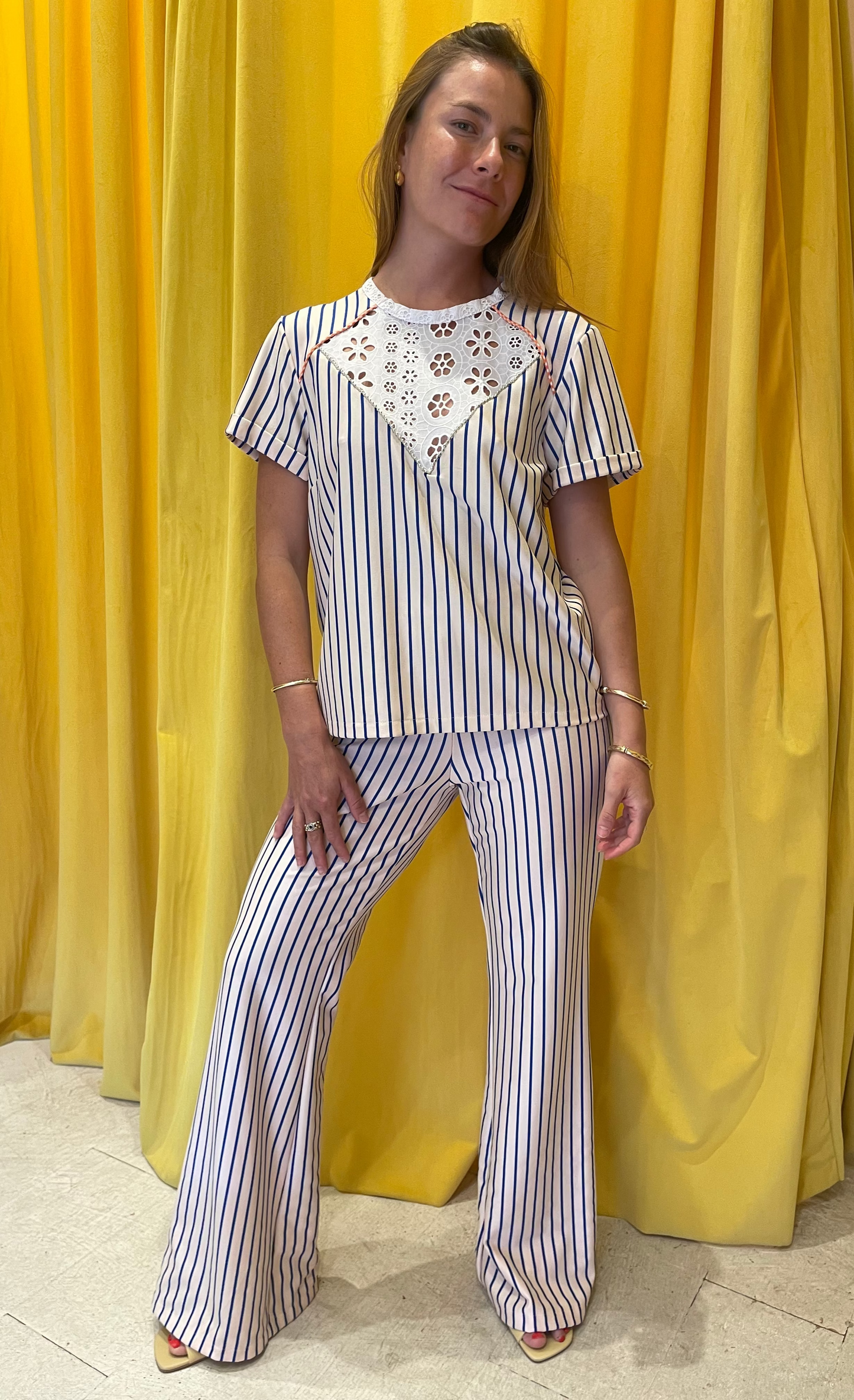 Bellbottom Sailor Pinstripe