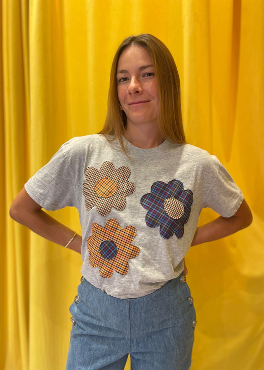 TShirt Flower Caramel