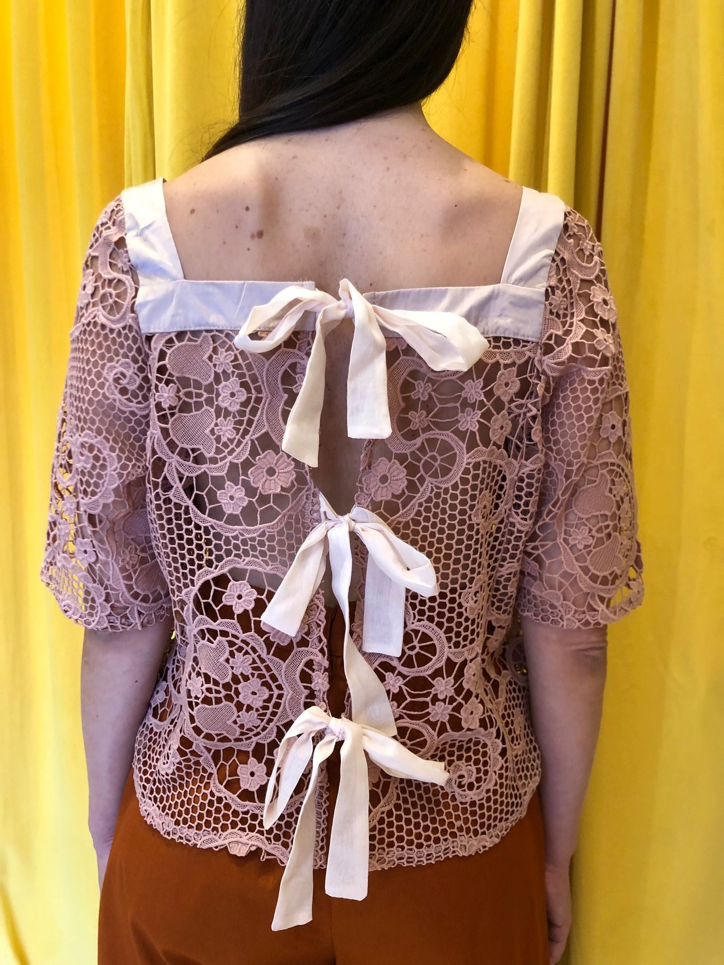 Honey Top Ribbon Baby Blue