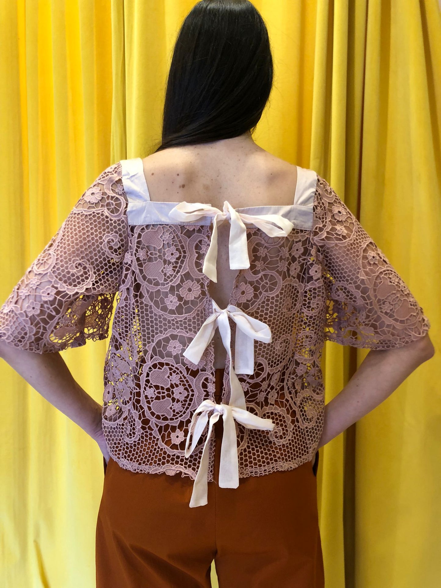 Honey Top Ribbon Baby Blue