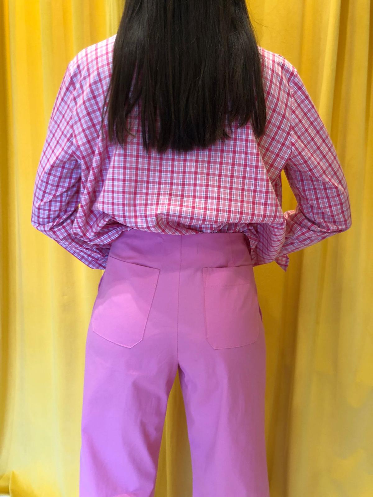 Sailor pants pink