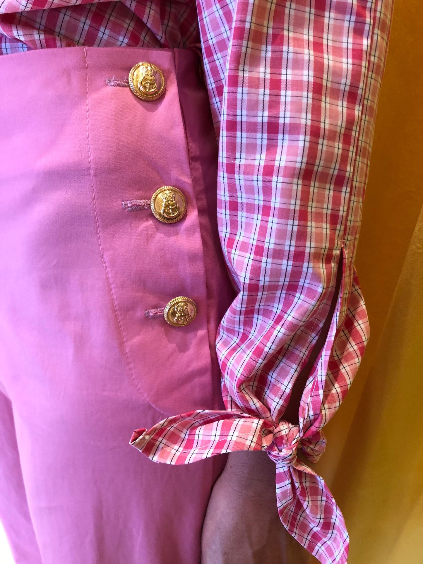 Sailor pants pink
