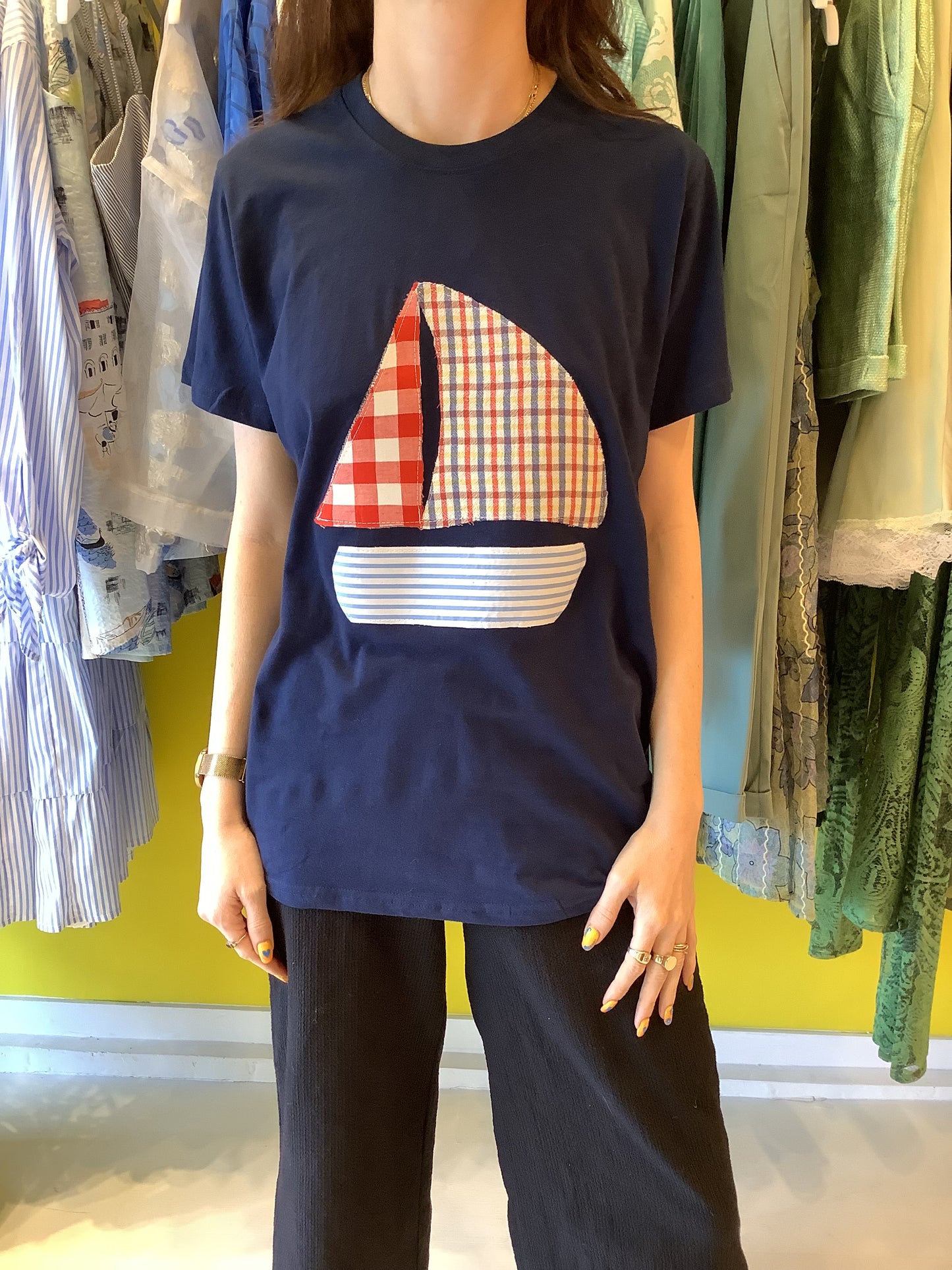 T-shirt Sømand hvid