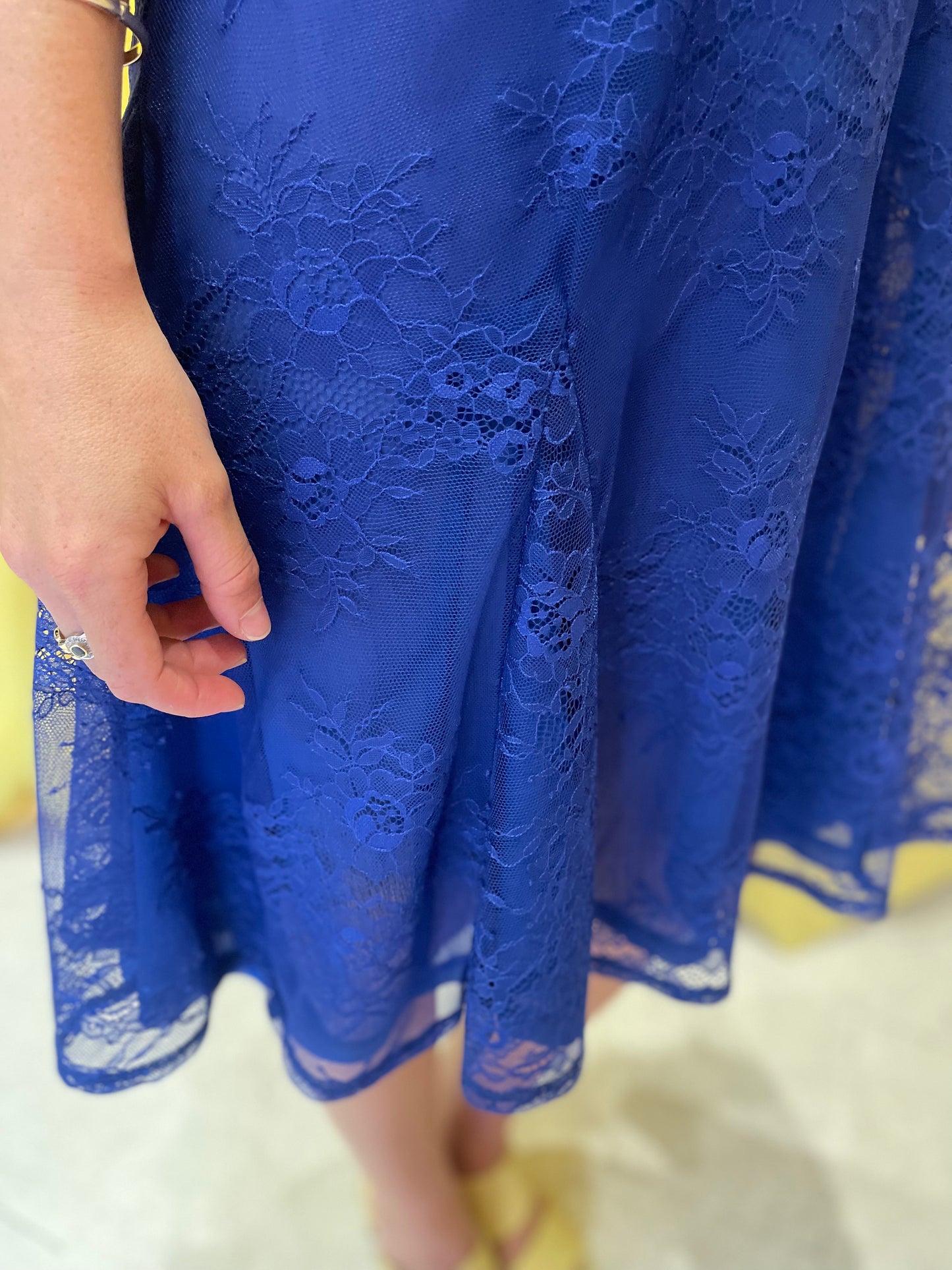 Cancan Dentelle Dress Purple