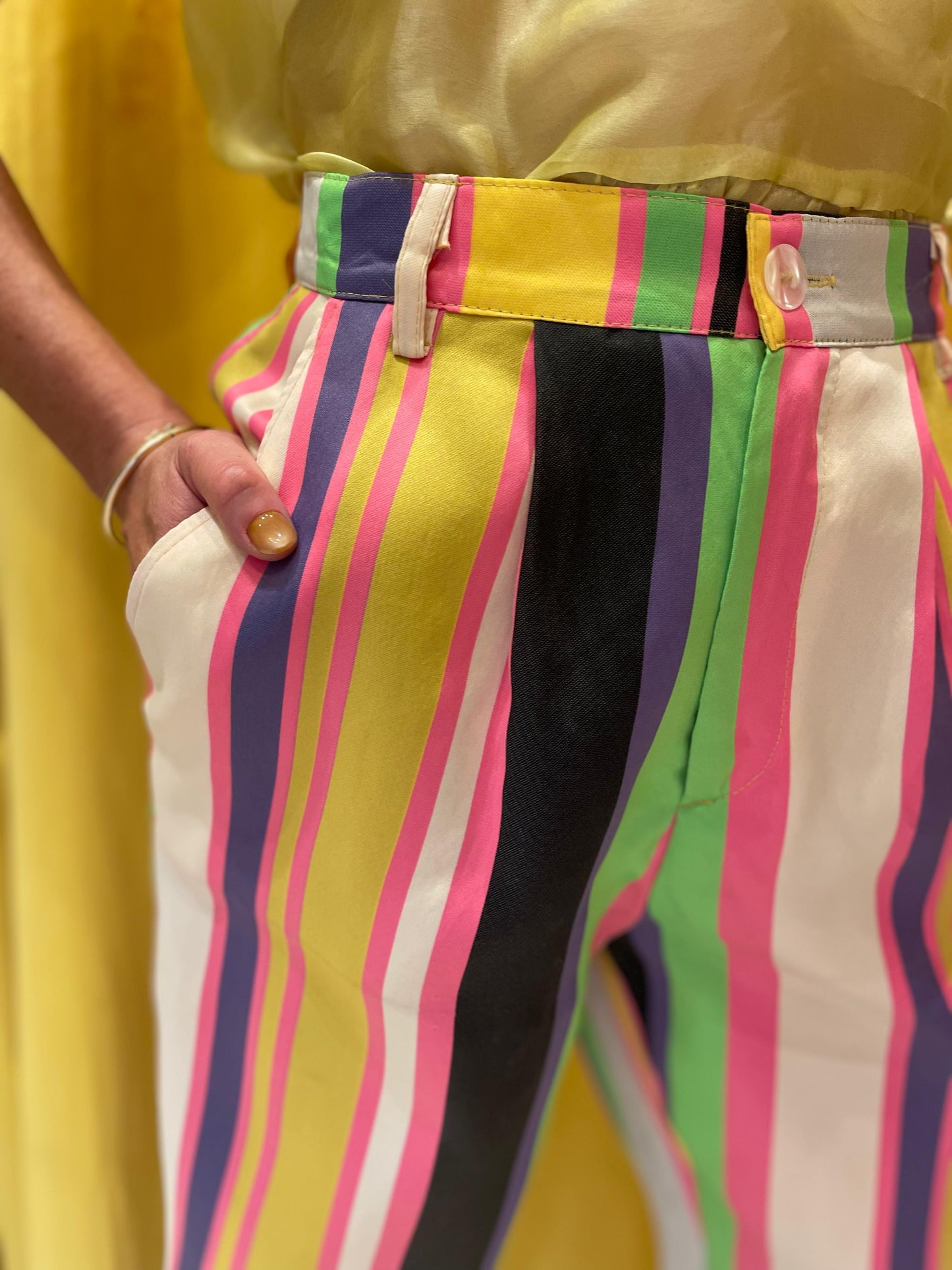 Hummer pants bonbon stripe