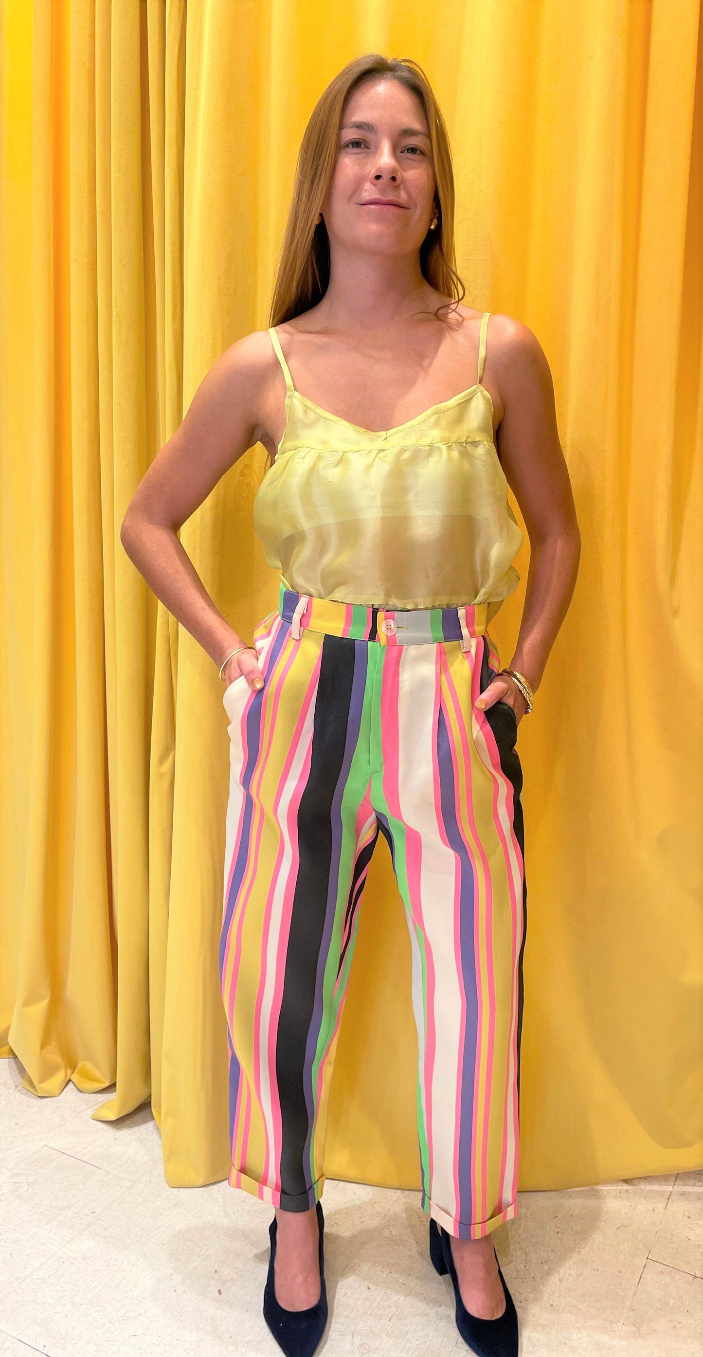 Hummer pants bonbon stripe