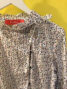 Chino blouse pois