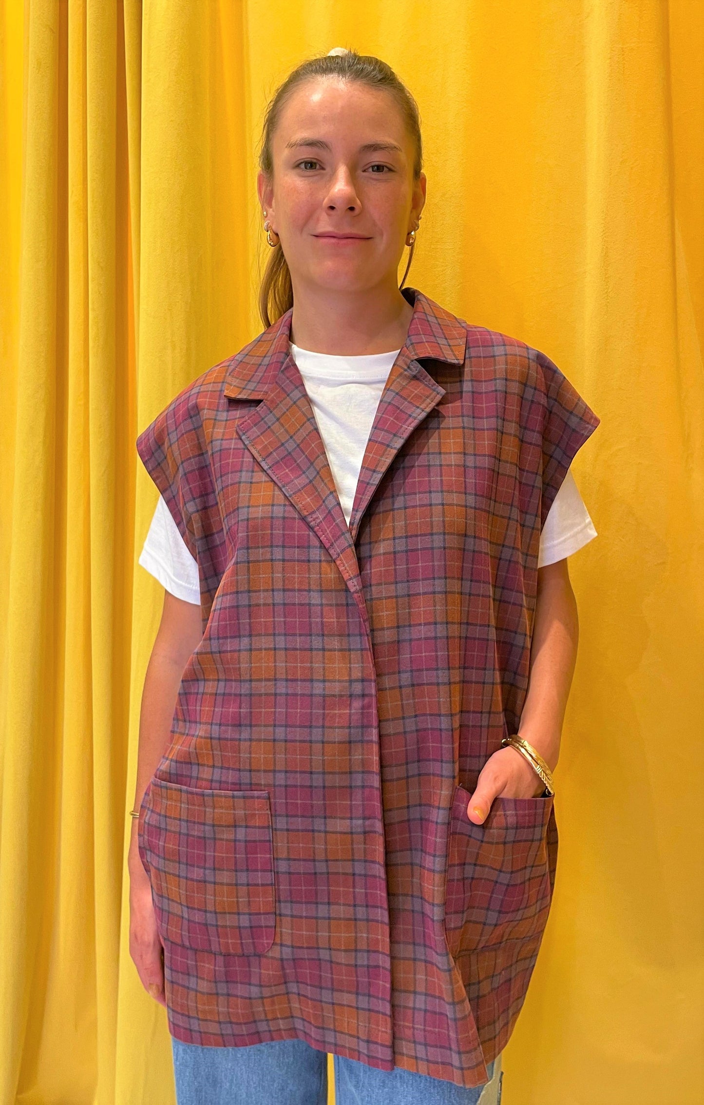 Hummer Vest Irsk Skotsk Lyserød