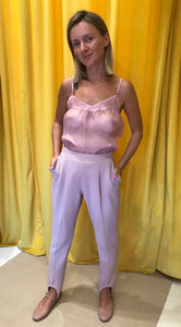 Riding pants pudra