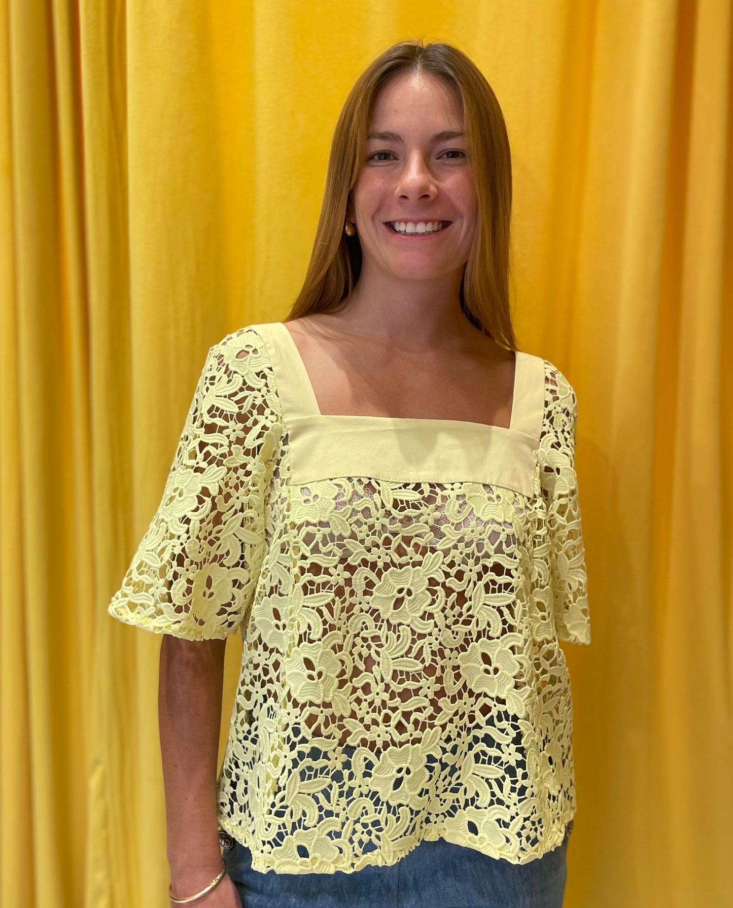 Honning topbånd citron