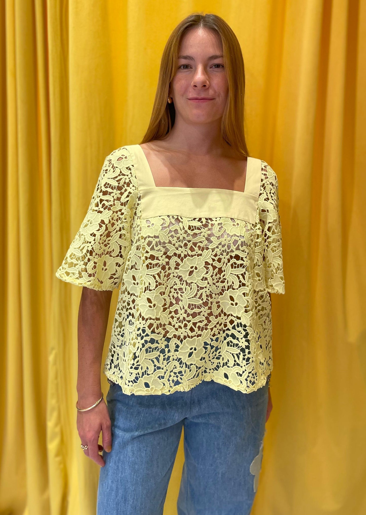 Honning topbånd citron