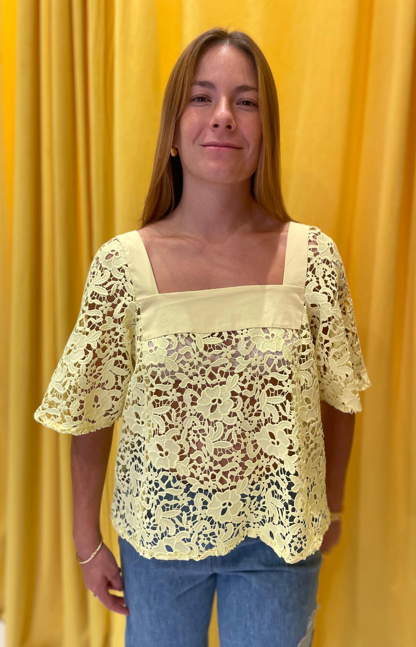 Honning topbånd citron