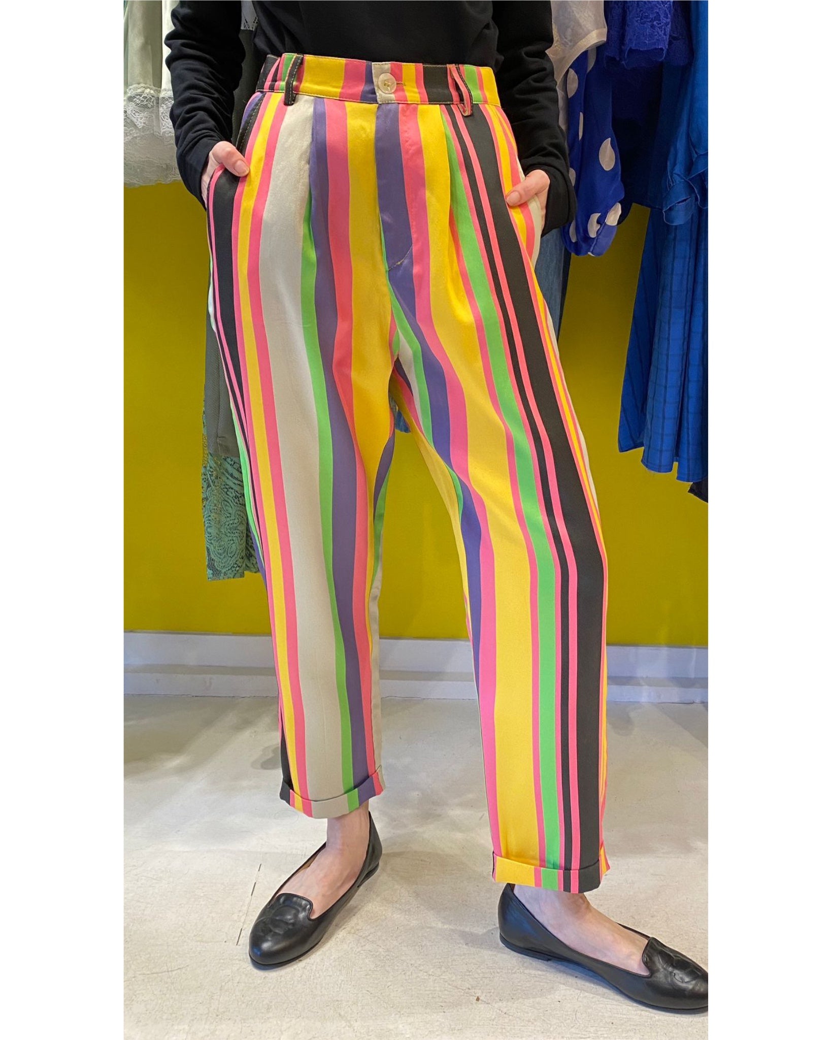 Hummer pants bonbon stripe